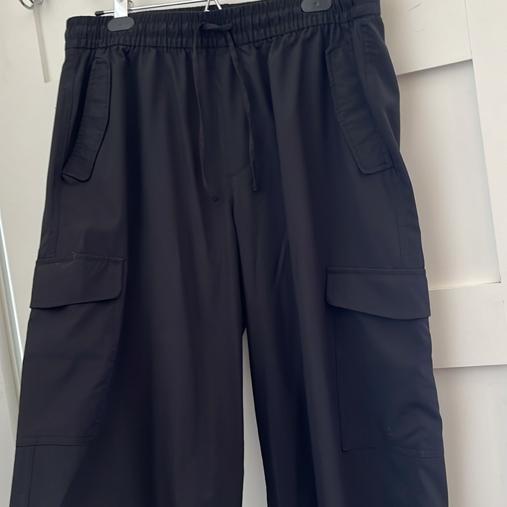 High-Waisted StretchTech Wide-Leg Cargo Pants old navy women's
